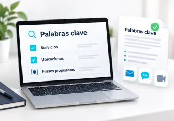 Posicionamiento SEO efectivo - Informe de palabras clave y reunión de socialización